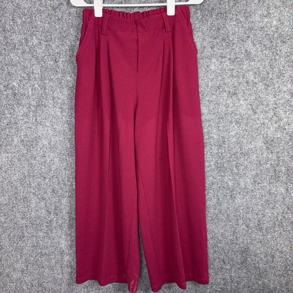Halara Pants Womens Size M Anemone Flex wide Leg Waffle High Rise - Picture 1 of 9